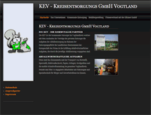 Tablet Screenshot of kev-falkenstein.de